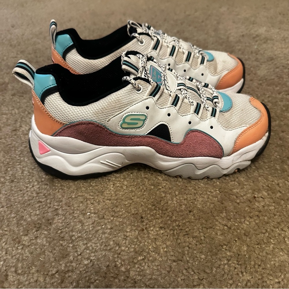 Skechers D’Lites 3.0 Zenway Women’s Size 9 Chunky Walking Sneakers Comfort Shoes - Picture 4 of 12
